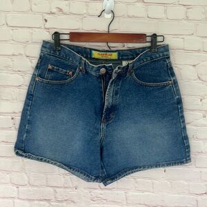 Y2K PARIS BLUES DENIM SHORTS SIZE 9
